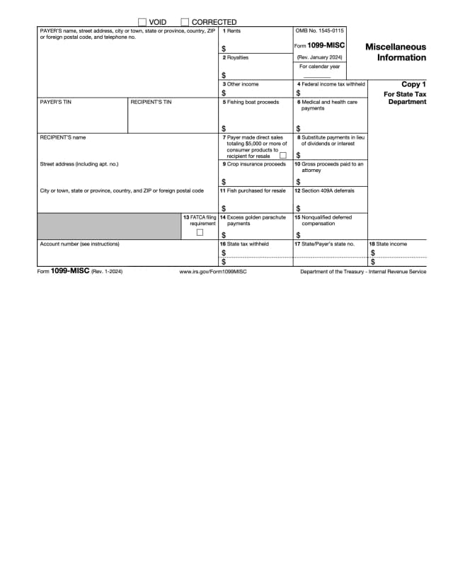 Form 1099-MISC