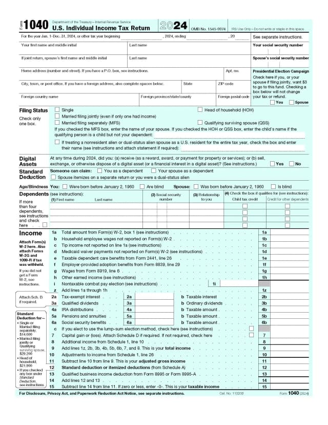 Form 1040