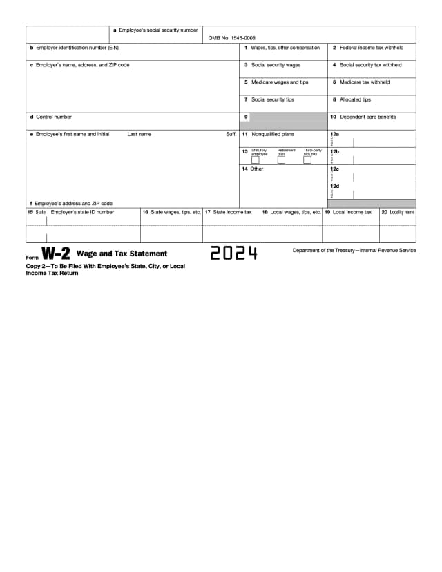 Form W-2