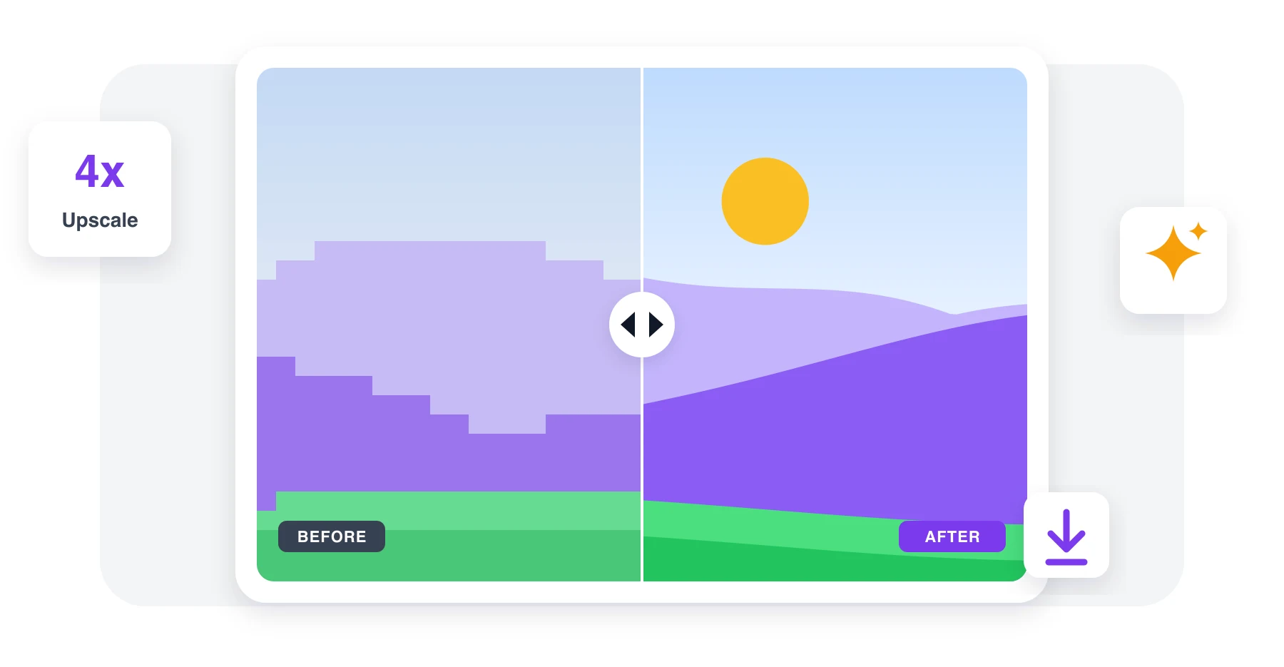 AI Image Enhancer — Upscale Photos 2x & 4x | Profi PDF