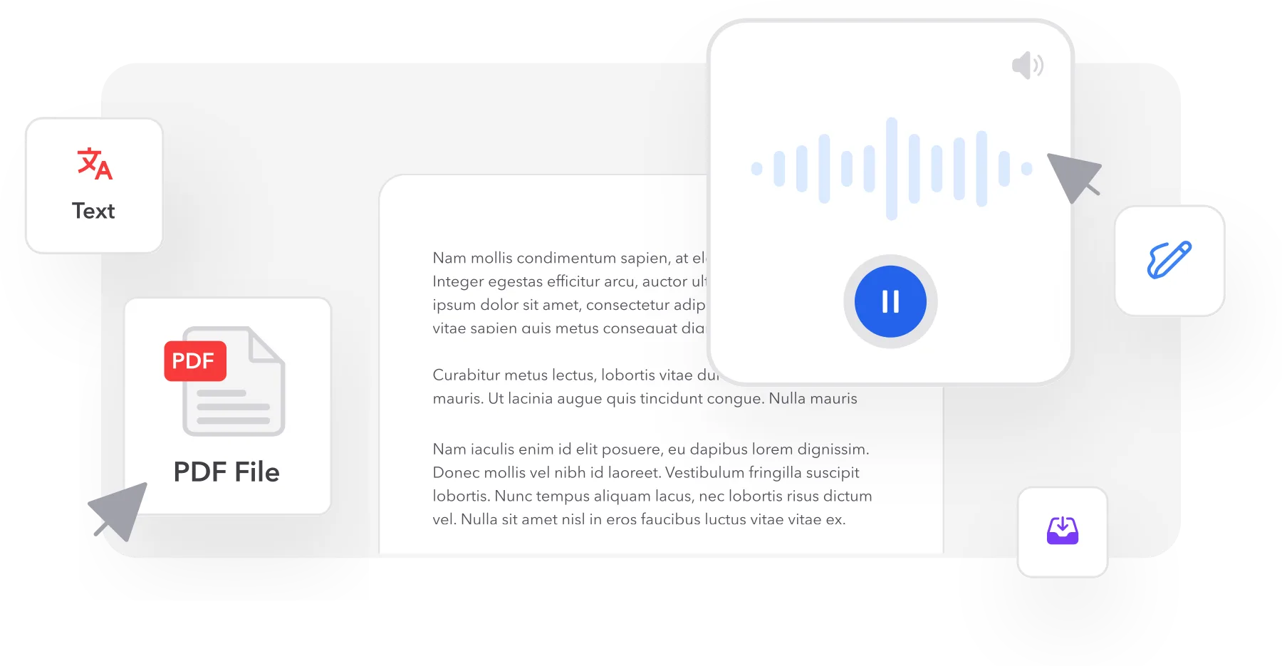 PDF読み上げ オンライン — PDFをMP3音声に変換 - Profi PDF